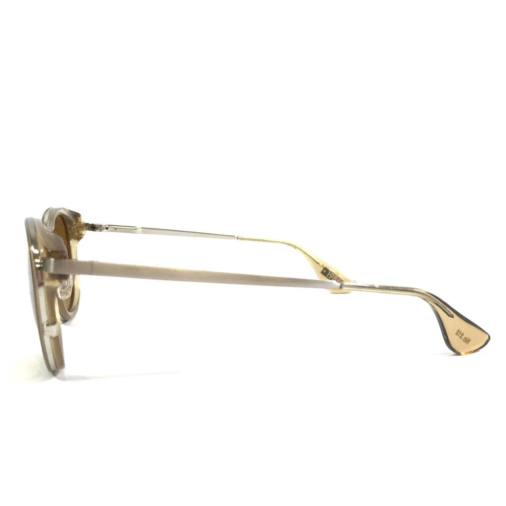 J.F. Rey Sunglasses JAMES 5015 No. 212 Gold Silver Square Frames w/ Brown Lenses